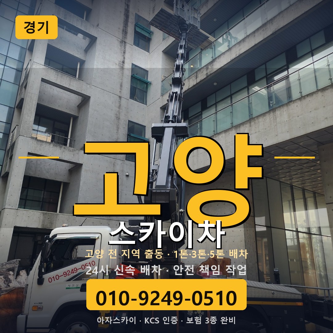 경기 고양 스카이차 - 아자스카이