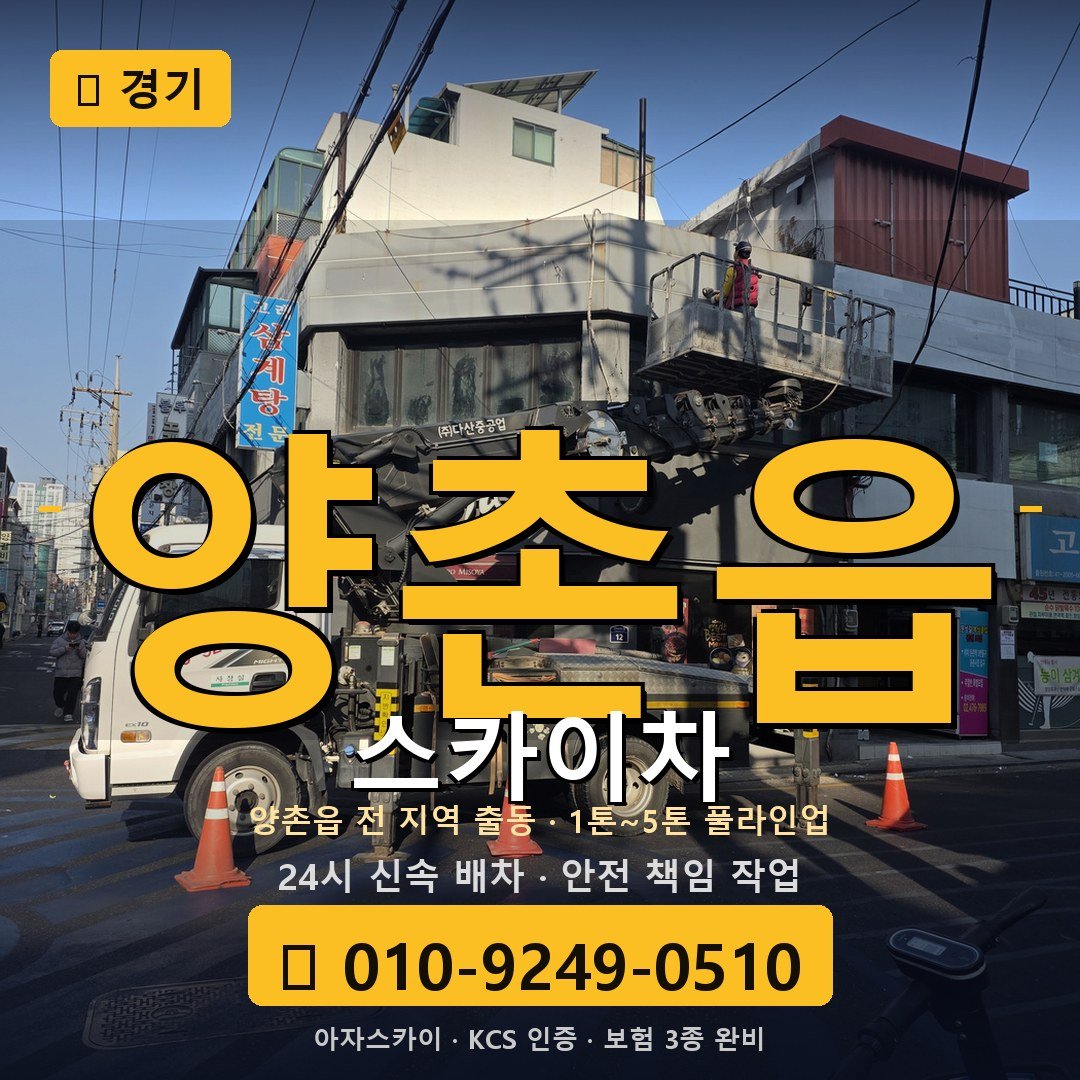 경기 양촌읍 스카이차 - 아자스카이