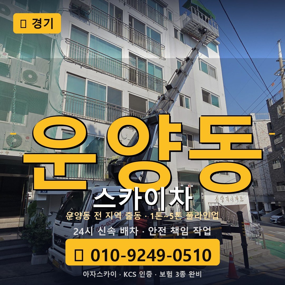 경기 운양동 스카이차 - 아자스카이