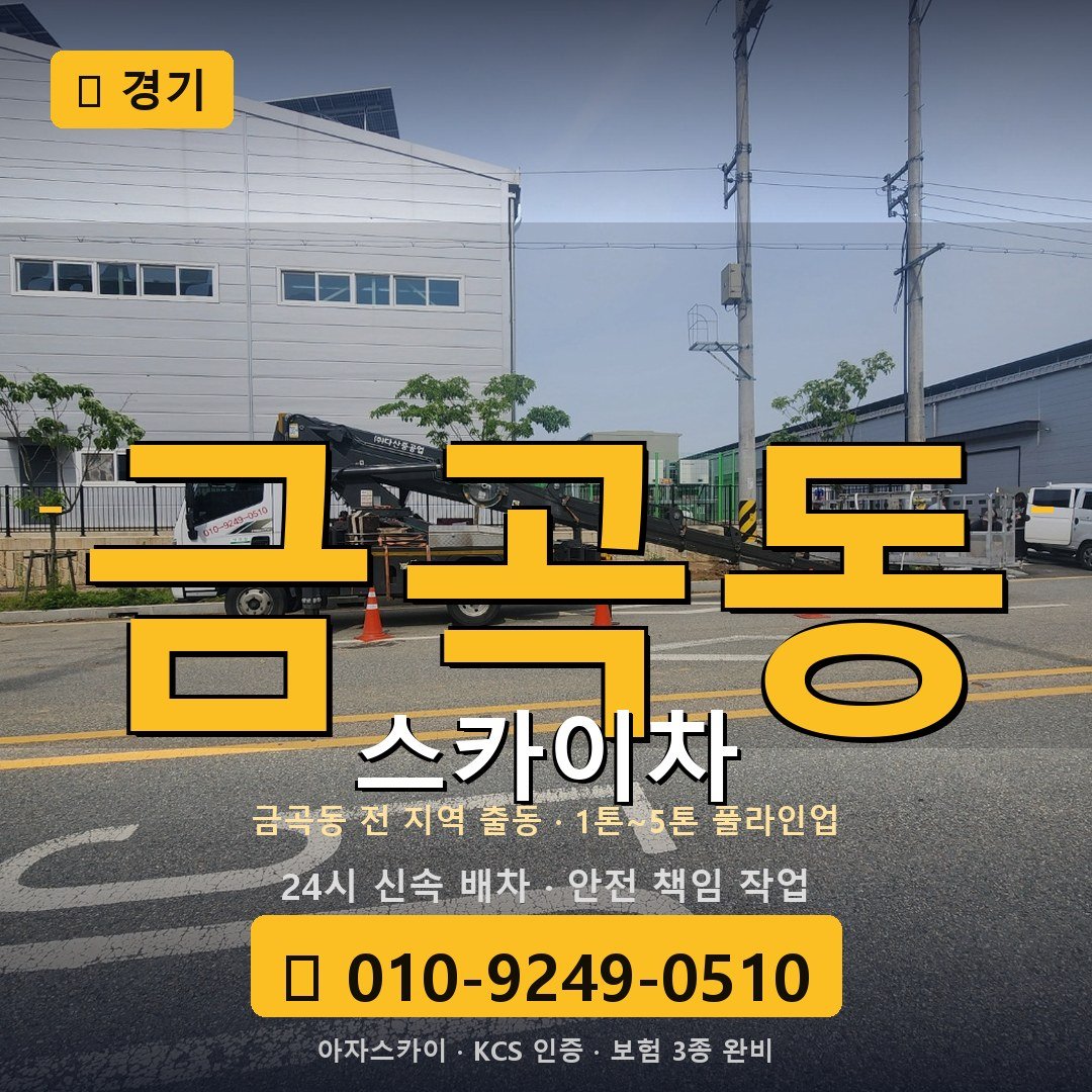경기 금곡동 스카이차 - 아자스카이