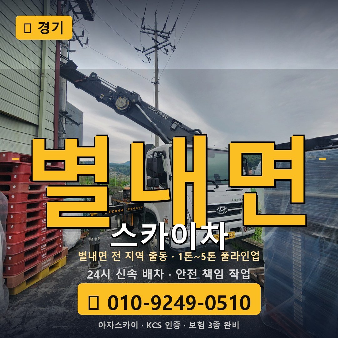 경기 별내면 스카이차 - 아자스카이