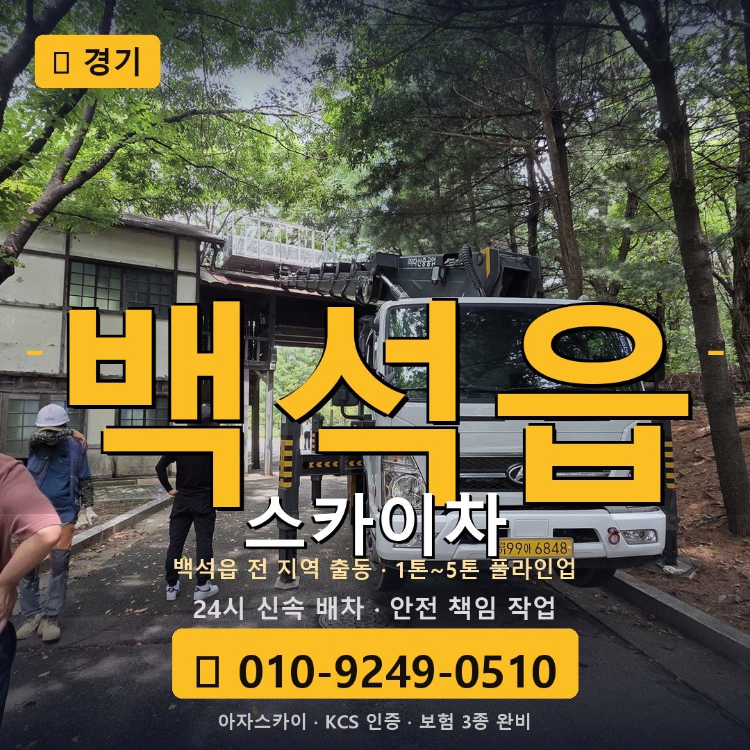 경기 백석읍 스카이차 - 아자스카이