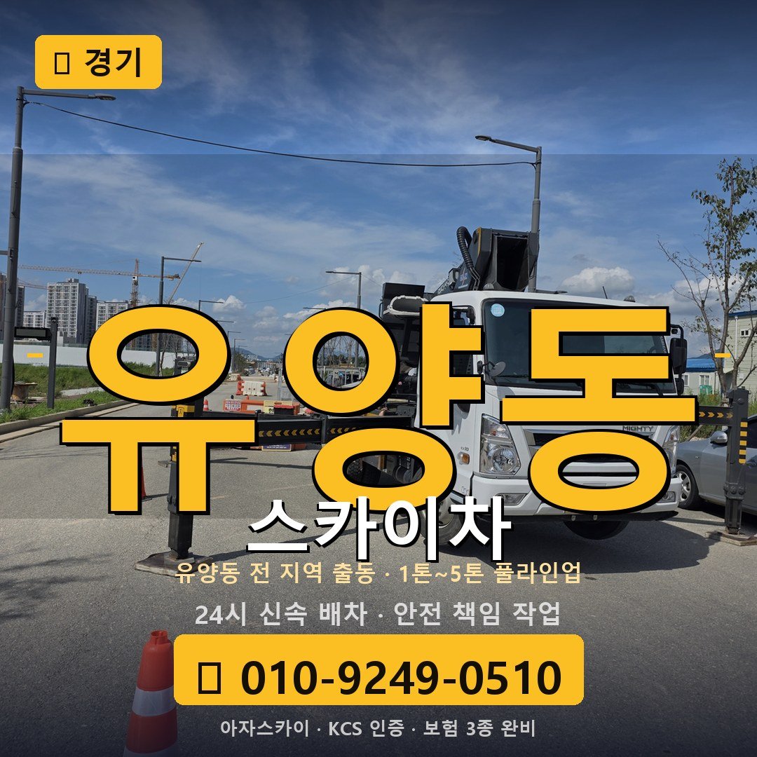 경기 유양동 스카이차 - 아자스카이