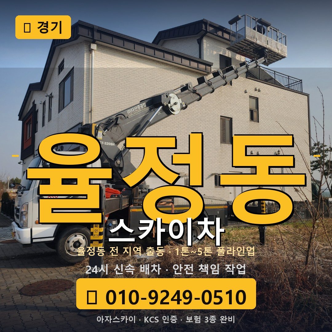경기 율정동 스카이차 - 아자스카이