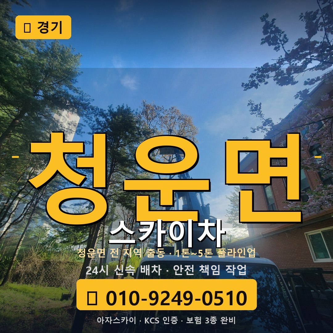 경기 청운면 스카이차 - 아자스카이