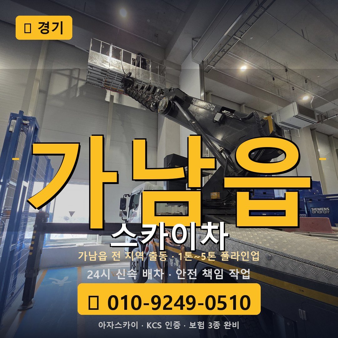 경기 가남읍 스카이차 - 아자스카이