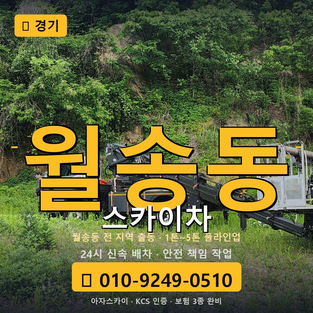 경기 월송동 스카이차 - 아자스카이
