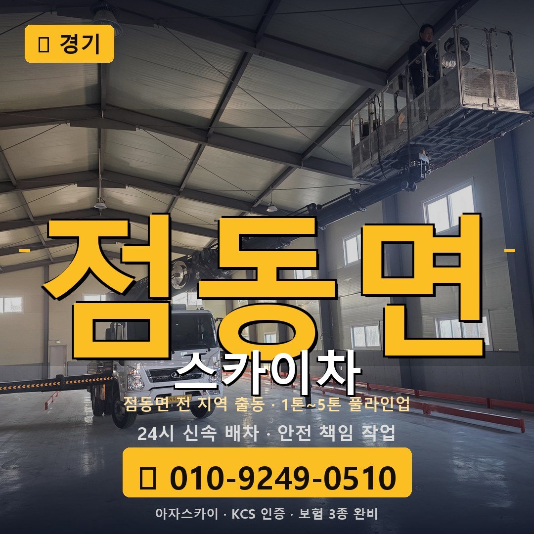경기 점동면 스카이차 - 아자스카이