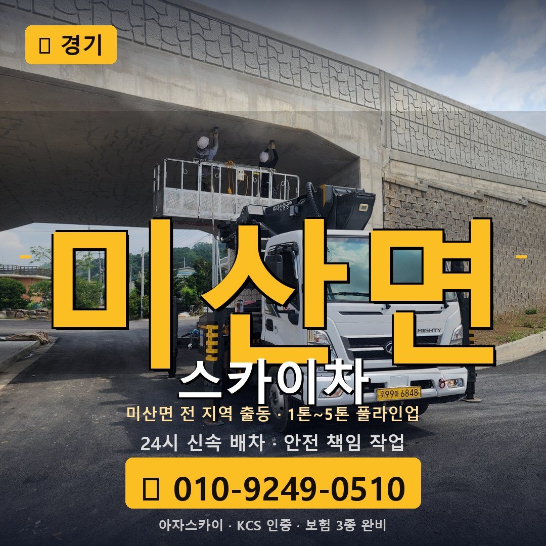 경기 미산면 스카이차 - 아자스카이