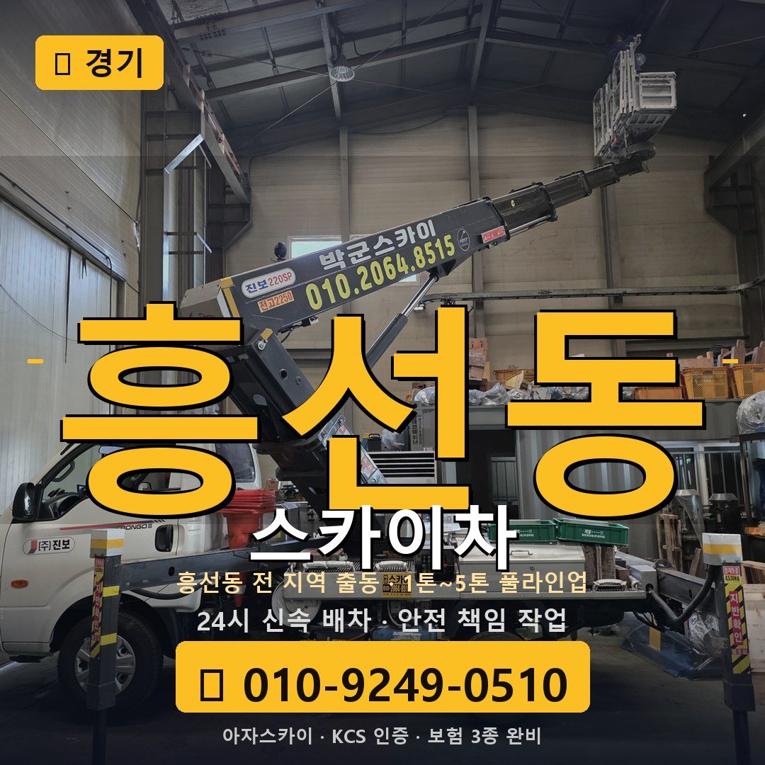 경기 흥선동 스카이차 - 아자스카이