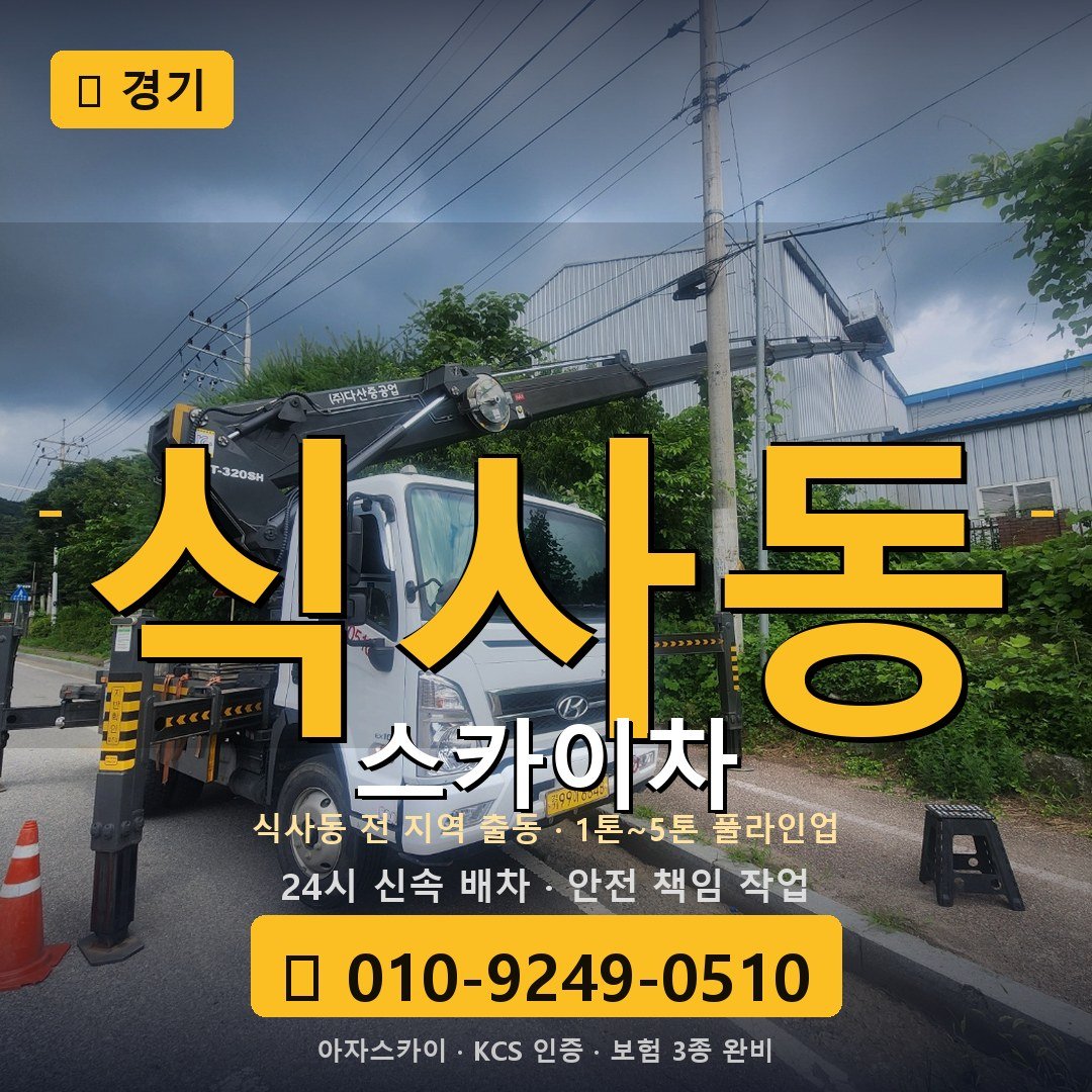 경기 식사동 스카이차 - 아자스카이