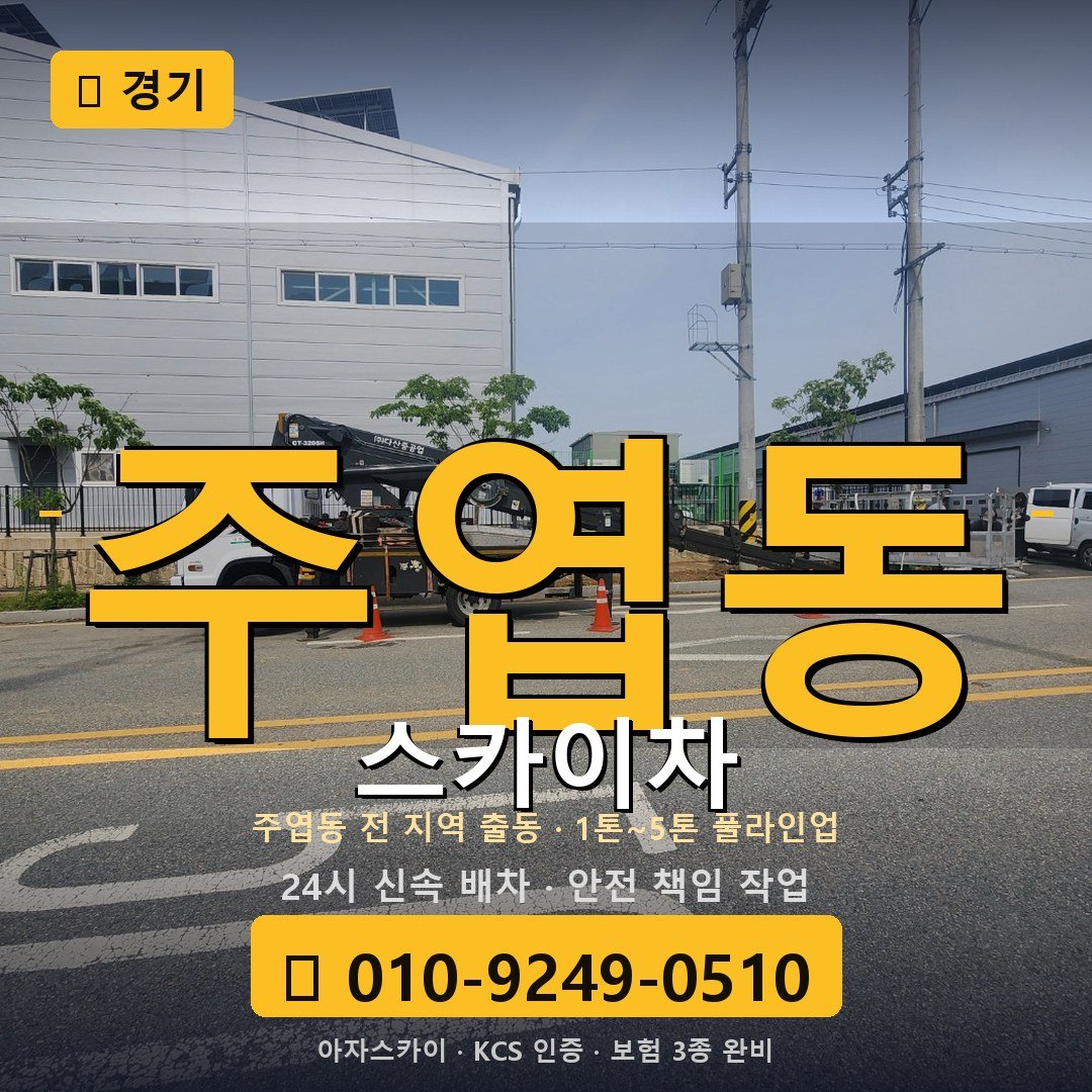 경기 주엽동 스카이차 - 아자스카이
