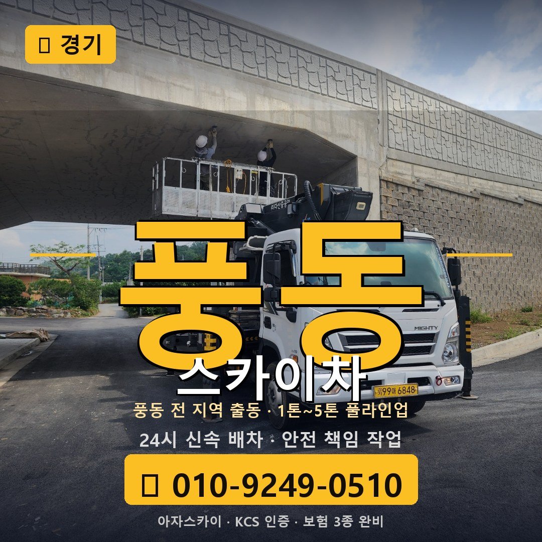 경기 풍동 스카이차 - 아자스카이