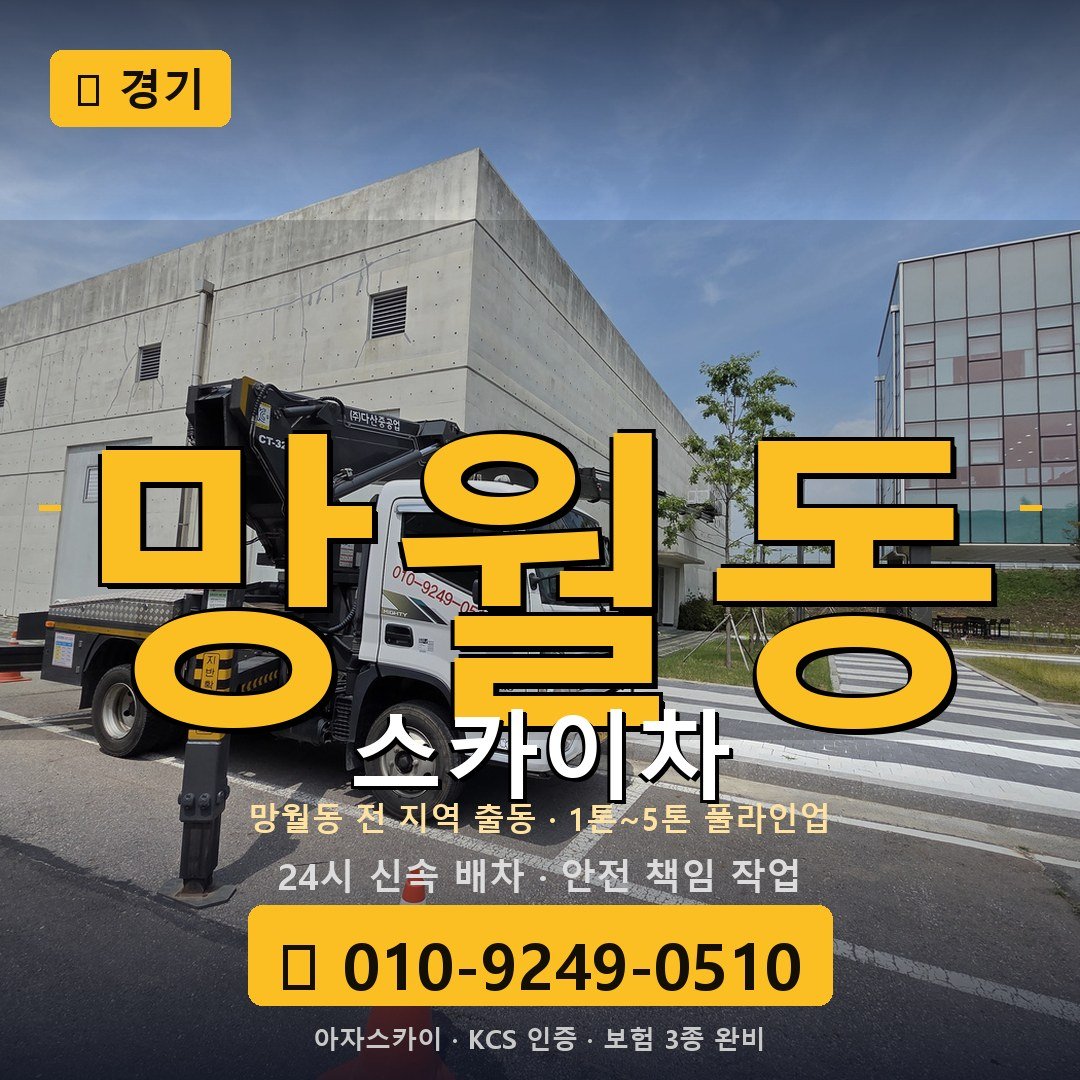 경기 망월동 스카이차 - 아자스카이